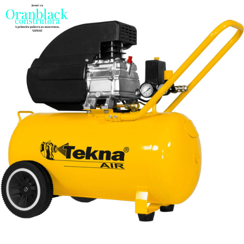Compressor de ar 8 pés 50 litros/ 2,5 hp - CP8550-2C/ - Tekna