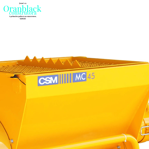 Maquina Argamassadeira 45 Litros/ 220V Trifásico - CSM-MC-45