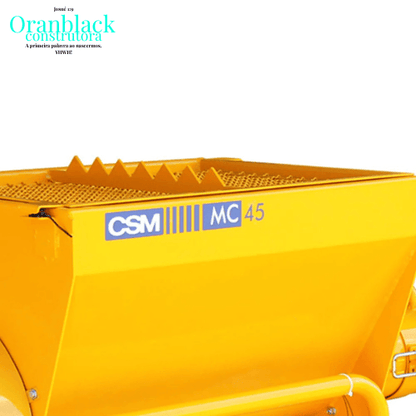 Maquina Argamassadeira 45 Litros/ 220V Trifásico - CSM-MC-45