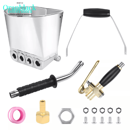 Kit Aplicador De Chapisco- Profissional C/ Compressor 50l 120